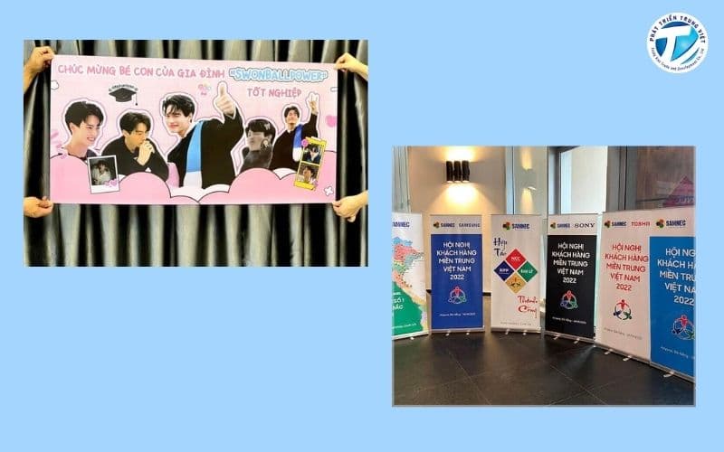 Banner ngang sự kiện, hội nghị, triển lãm